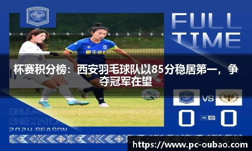 杯赛积分榜：西安羽毛球队以85分稳居第一，争夺冠军在望